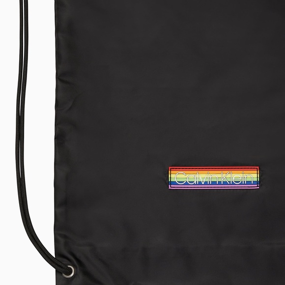 Pride Logo Drawstring Backpack - Picture 3 of 4